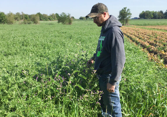 AU Merit in a field.